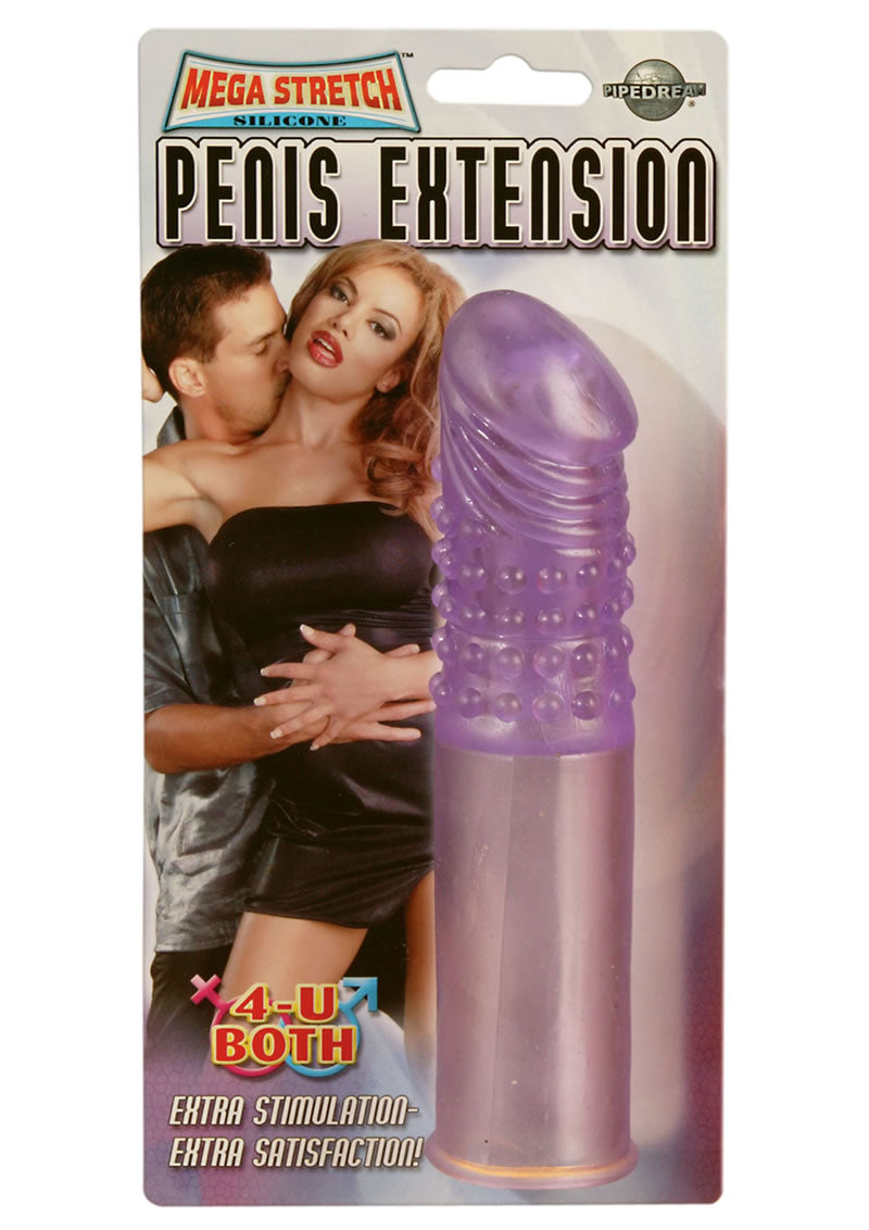 Extensión de pene Mega Stretch color morado