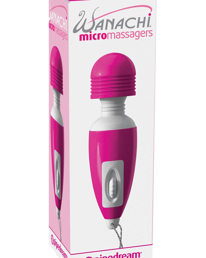 Llavero Wanachi Micro Masajeador Rosa 2.5 pulgadas