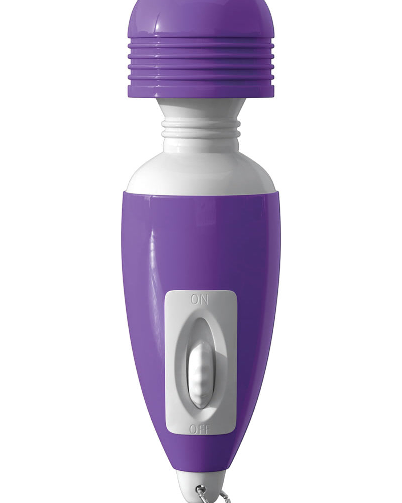Llavero con micromasajeador Wanachi morado de 2,5 pulgadas