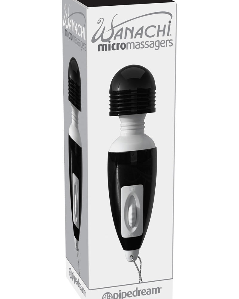 Masajeador micro Wanachi negro de 2,5 pulgadas