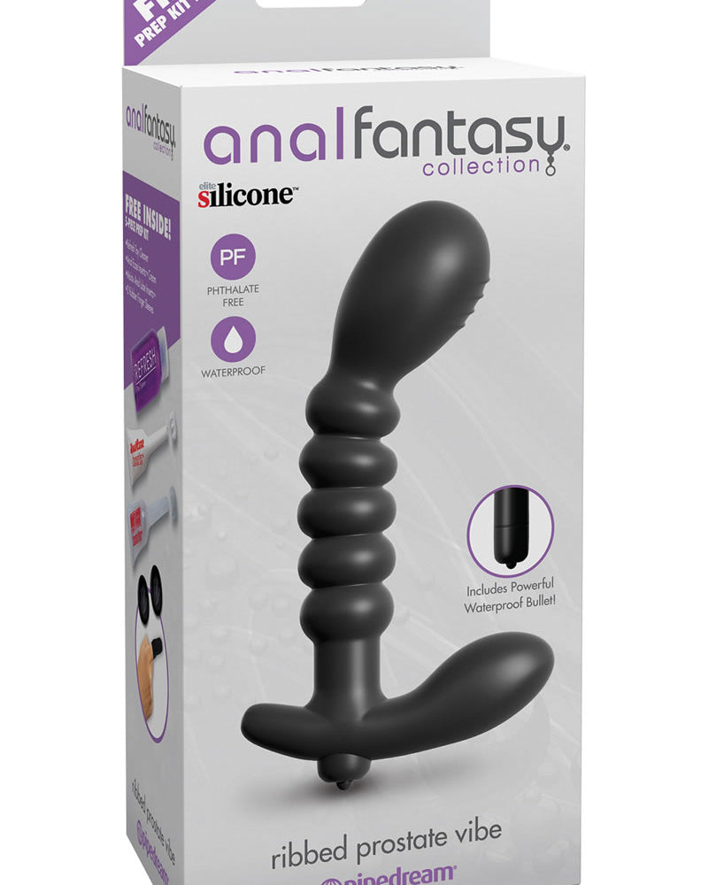 Anal Fantasy Collection Ribbed Prostate Vibe
