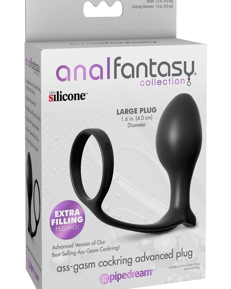 Anal Fantasy - Colección de anillos para el pene Ass Gasm - Tapón avanzado