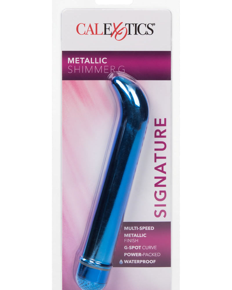 Calexotics Metallic Shimmer G Azul impermeable