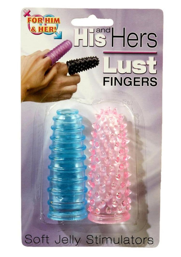 His and Hers Lust Fingers Blue/pink