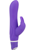 Mini vibrador de silicona para punto G Hustler, color morado, resistente al agua