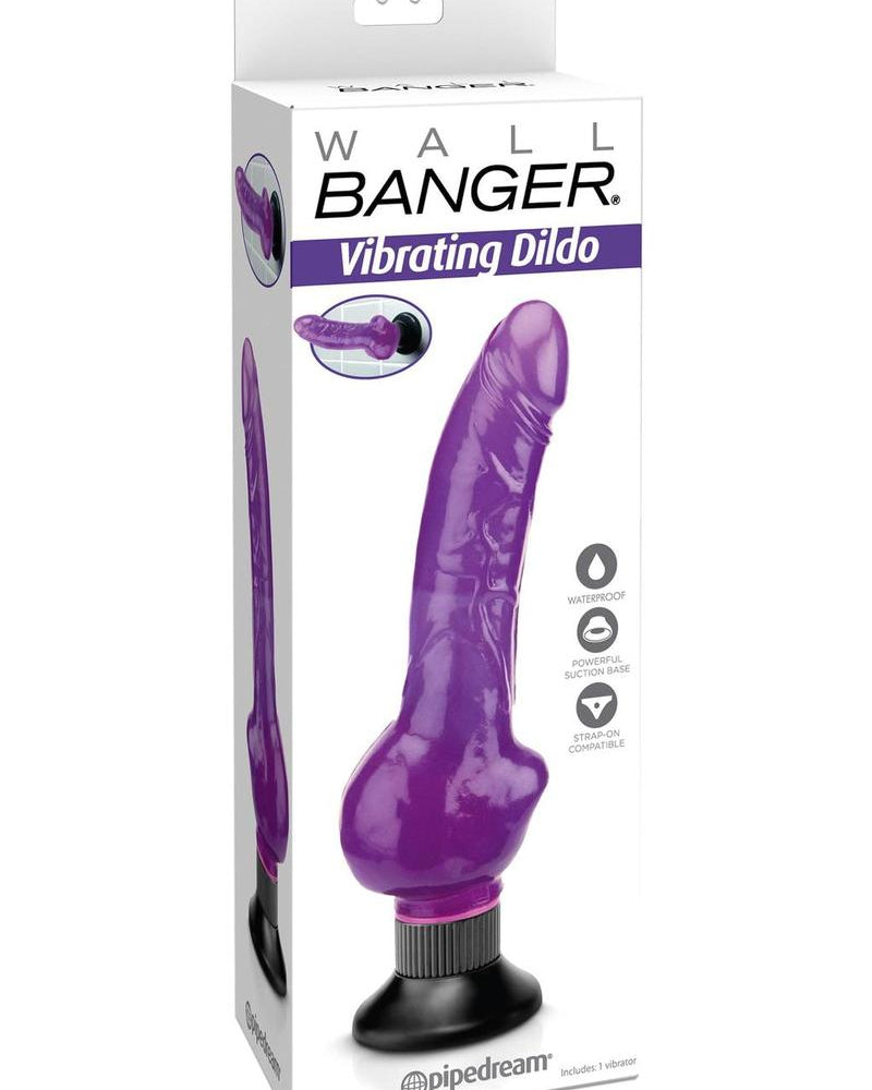 Bangers de pared impermeables morados