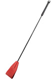 Fusta de cuero roja Rouge