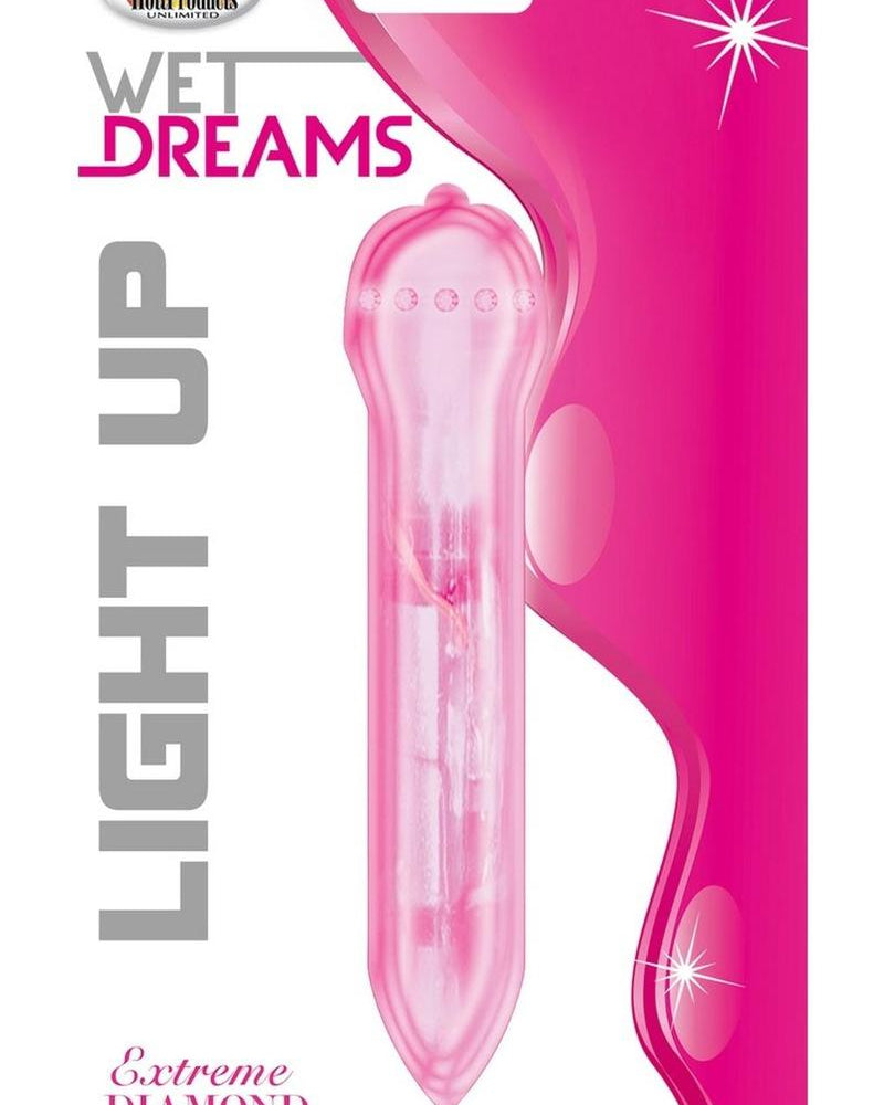 Wet Dreams Light Up Extreme Diamond Girl Vibe Magenta