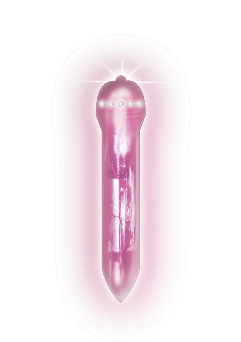 Vibrador Wet Dreams Light Up Extreme Diamond Girl en color magenta