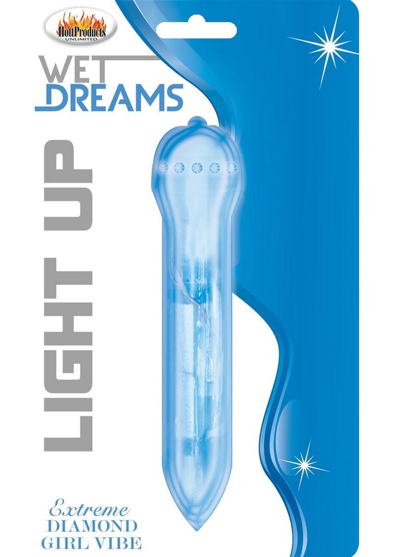 Vibrador Wet Dreams Light Up Extreme Diamond Girl Azul