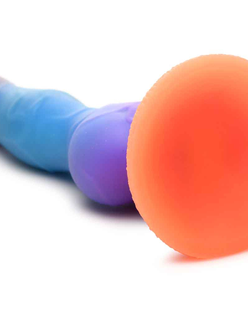 Space Cock Glow-in-the-Dark Silicone Alien Dildo