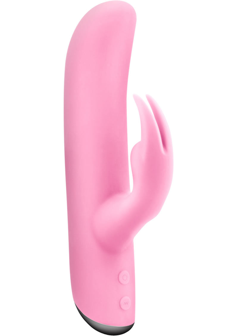 Vibrador de conejo recargable por USB Vilain Bianca Vibe Periwinkle resistente al agua