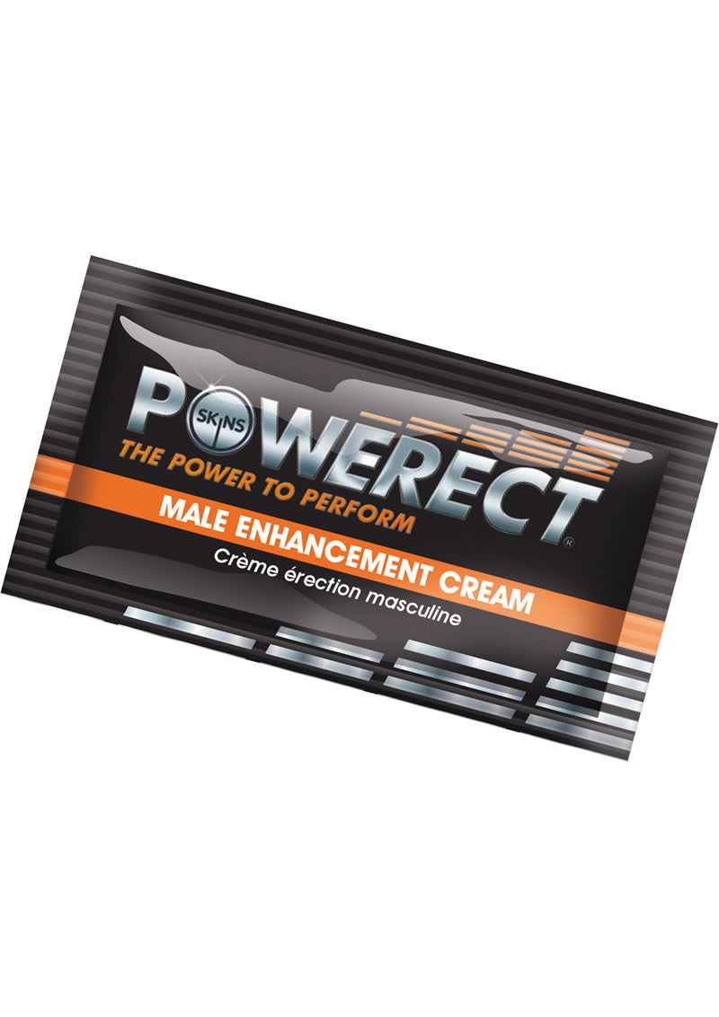 Crema potenciadora masculina Powerect de Skins, sobre de 5 ml