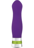 Aria Luminance Silicone Vibe Waterproof Plum 6.25 Inch