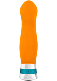 Aria Luminance Silicone Vibe Waterproof Orange 6.25 Inch