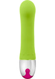 Aria Vivacious Silicone Gspot Vibe Waterproof Green