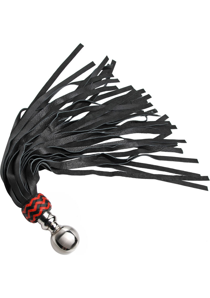 Leather Ball Handle Flogger