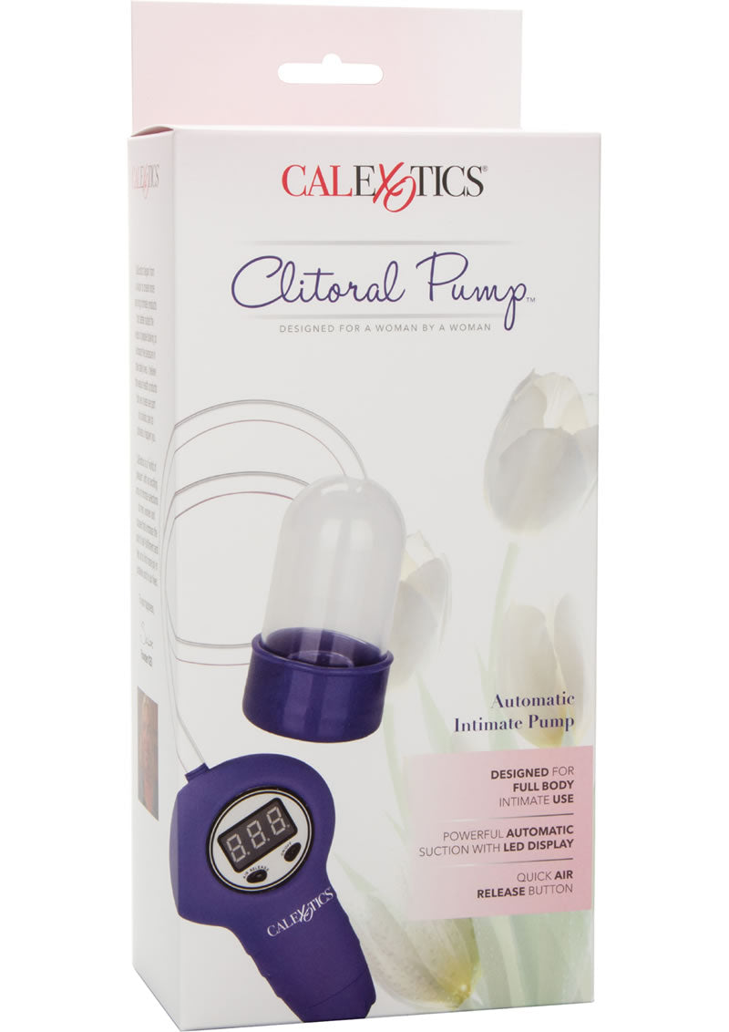 Clitoral Pump Automatic Intimate Pump Purple