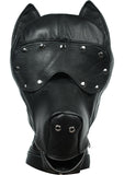 Ultimate Dog Hood Leather Black