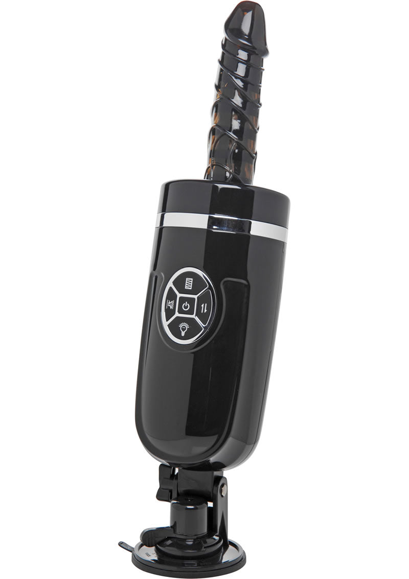 Love Hammer Jaxxx Hammer 2.0 - Máquina sexual multifunción recargable, ABS, color negro