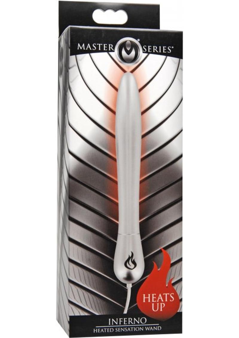 Varita de sensaciones de calor infernal Master Series de 7,25 pulgadas