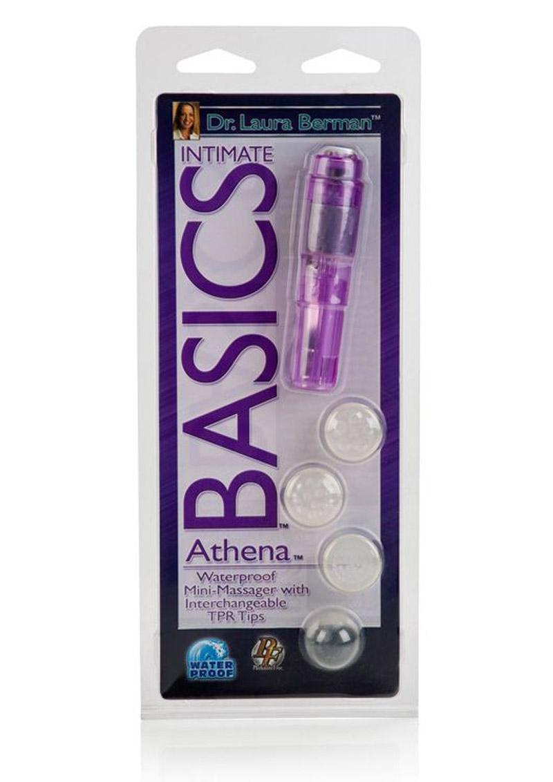 Mini masajeador impermeable Athena Intimate Basics de la Dra. Laura Berman a granel