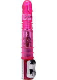 Vibrador Thrust Her Stick de 11,5 pulgadas, color rosa, de Trinity Vibes