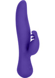 Jopen Vanity VS 19 - Vibrador doble recargable de silicona, resistente al agua, color morado