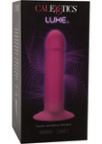 Vibrador de silicona recargable Luxe Touch Sensitive resistente al agua, color rosa, 6,5 pulgadas