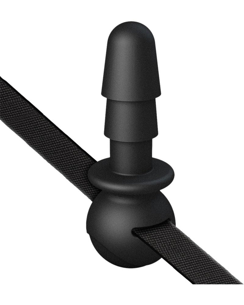 Tapón con correa de bola negra Vac U Lock