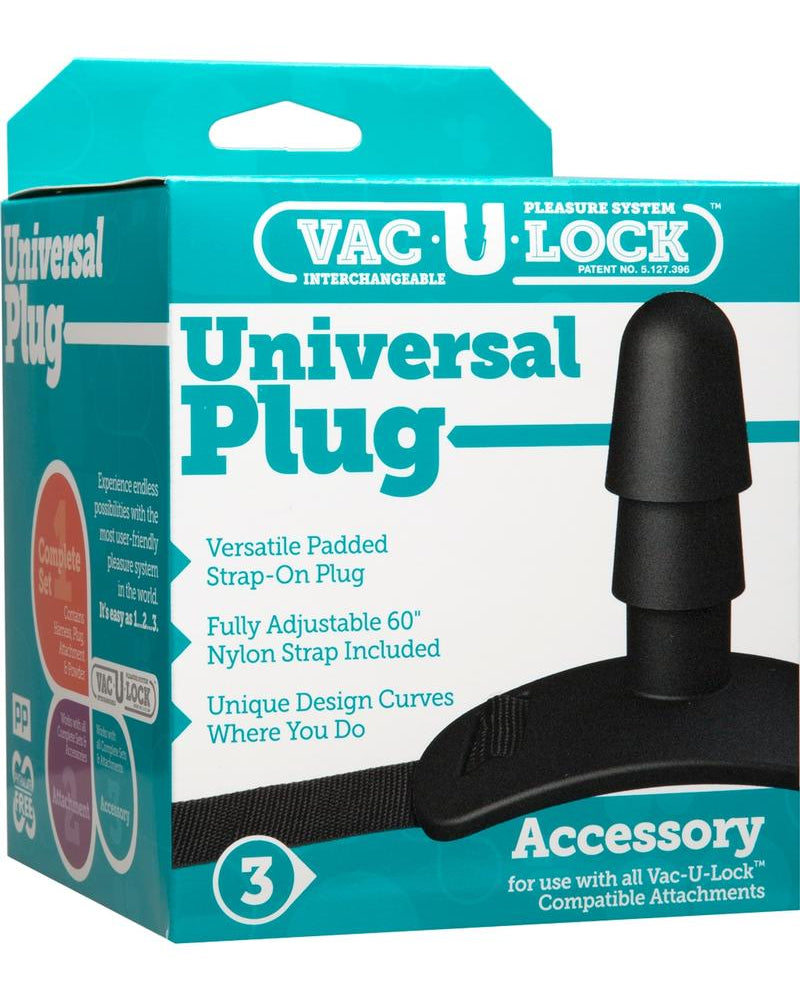 Enchufe universal negro Vac U Lock
