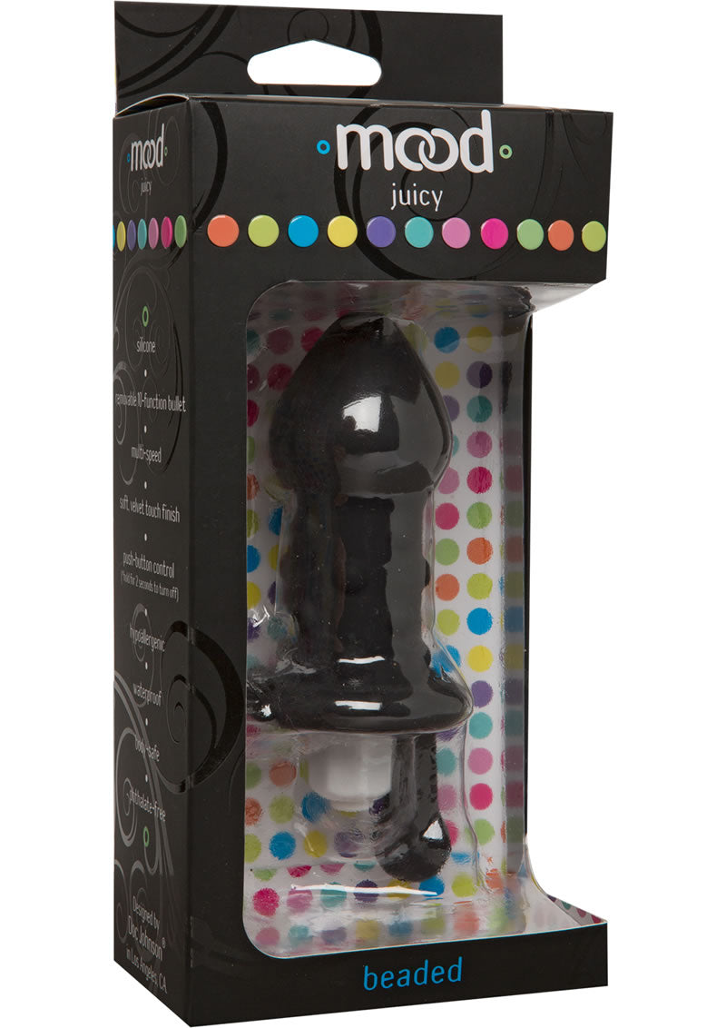 Mood Juicy Beaded G-Spot Stim Black