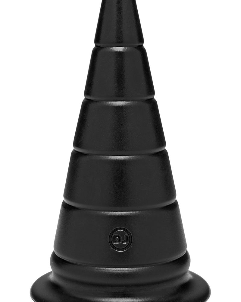 Tapón anal de expansión Titanmen The Anal Stretcher, color negro, 6 pulgadas