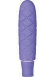 Luxe Cozi Mini Silicone Vibe Waterproof Periwinkle 4.75 Inch