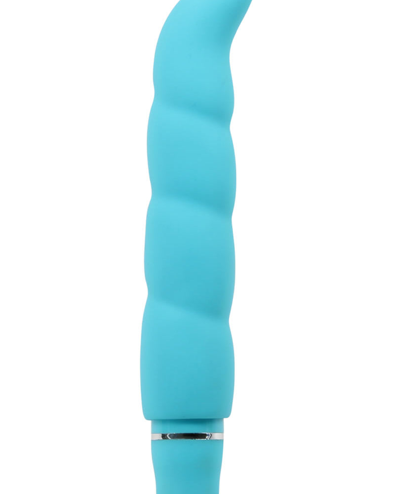 Luxe Purity G Multifuction Vibe Silicone Waterproof Aqua 6.25 Inch