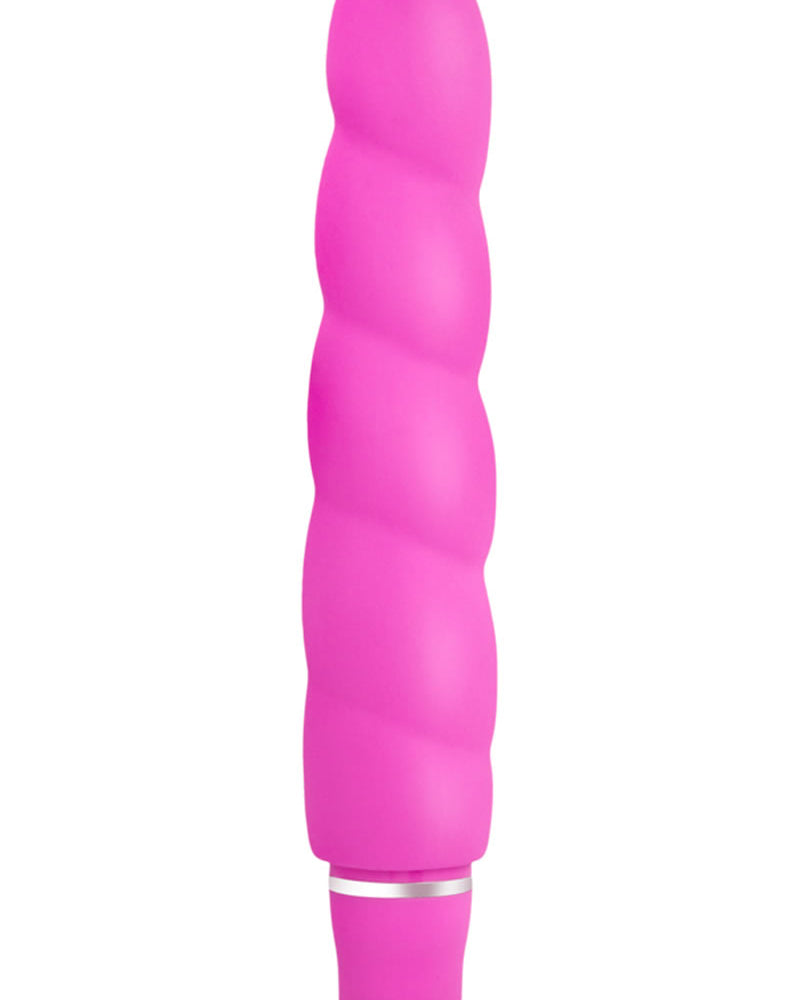 Luxe Anastasia Multifuction Vibe Silicone Waterproof Pink 6.5 Inch