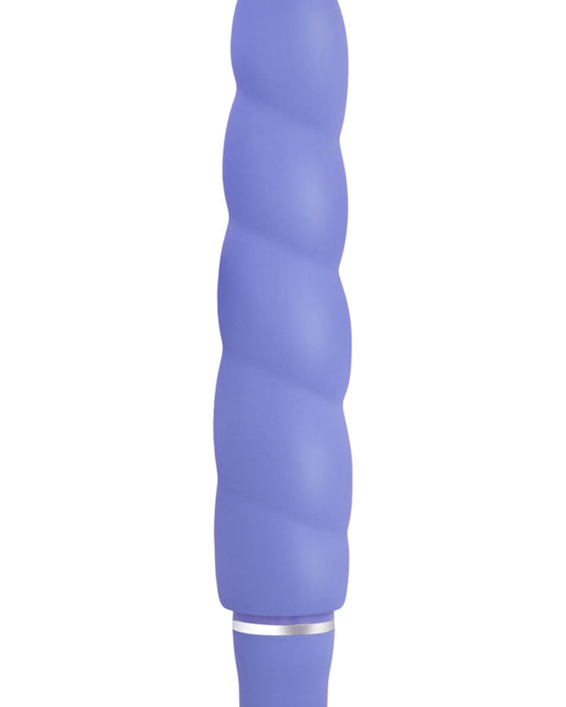 Vibrador multifunción Luxe Anastasia de silicona resistente al agua color bígaro de 6,5 pulgadas
