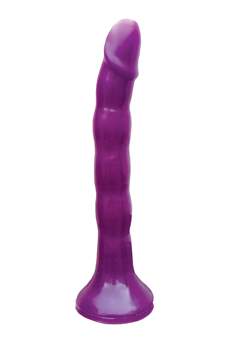 "Wet Dreams Skinny Me Strap-on - Purple HTP3047"