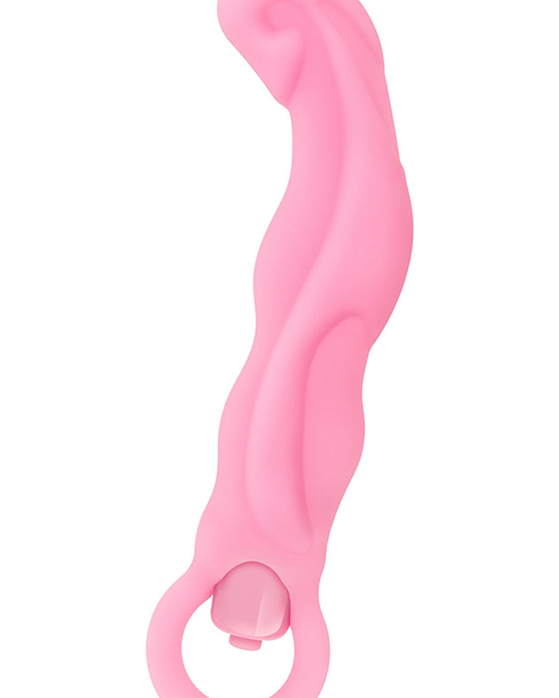 Luxe Sui Multifuction Silicone Vibe Waterproof Pink 7 Inches