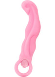 Luxe Sui Multifuction Silicone Vibe Waterproof Pink 7 Inches