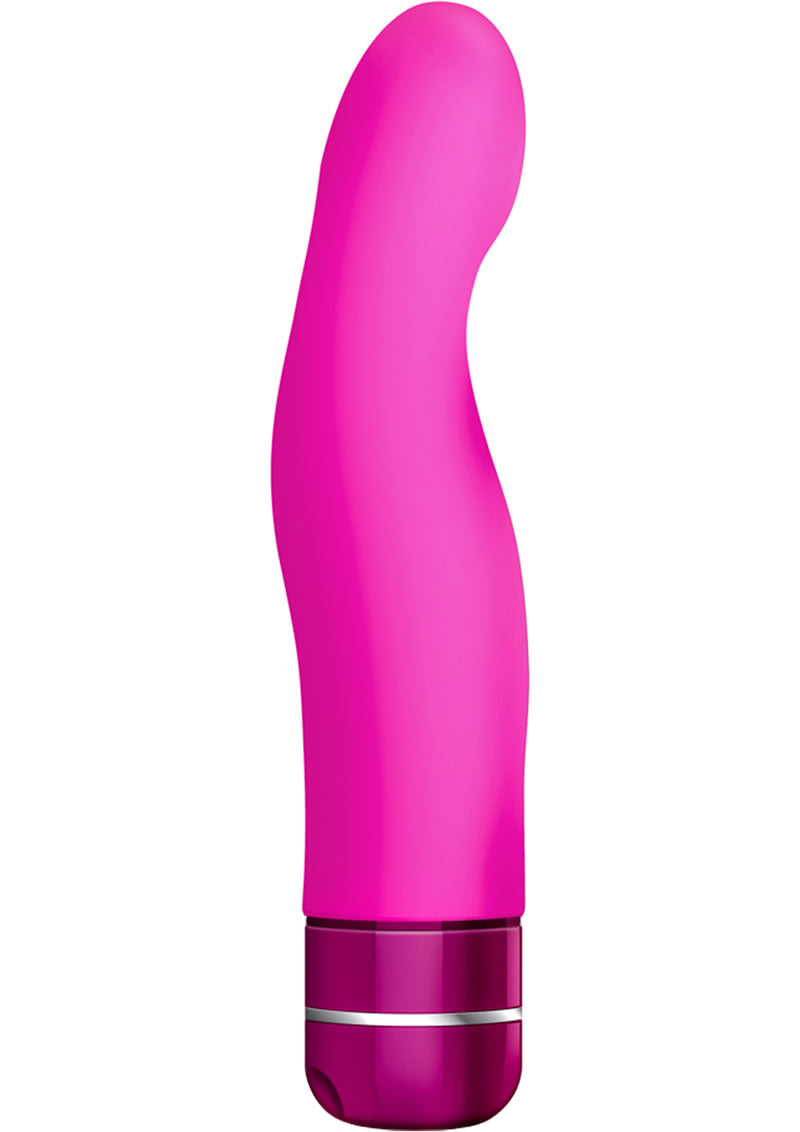 Luxe Gio Silicone Vibrator Waterproof Pink 8 Inch