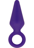 Luxe Candy Rimmer de silicona pequeño morado