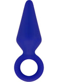 Luxe Candy Rimmer de silicona pequeño azul