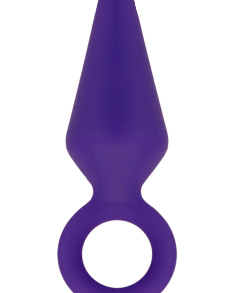 Luxe Candy Rimmer Silicone Anal Medium Purple