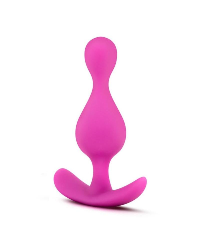 Luxe Explore Anal Silicone Fuchsia