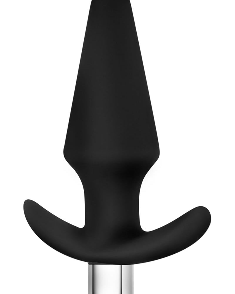 Luxe Discover Multifuction Vibe Anal Silicone Waterproof Black