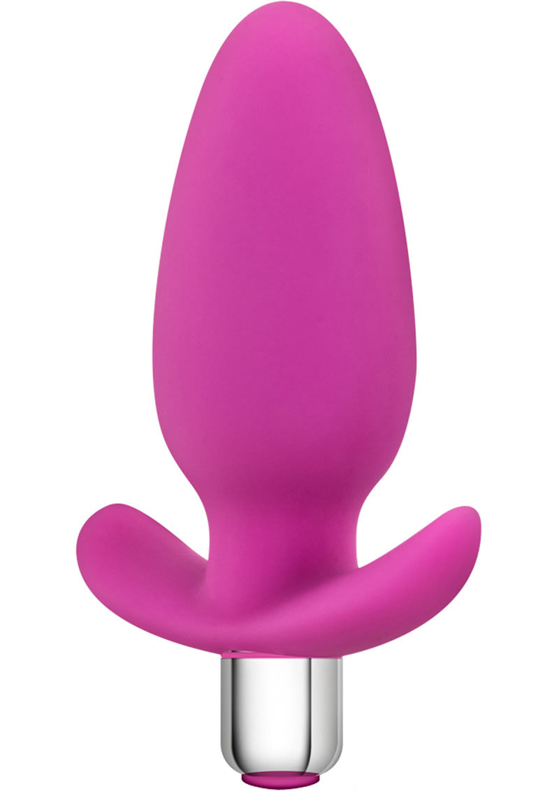 Luxe Little Thumper Multifuction Vibe Silicone Waterproof Fuchsia