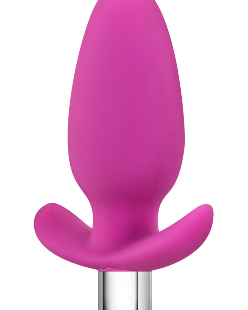 Luxe Little Thumper Multifuction Vibe Silicone Waterproof Fuchsia