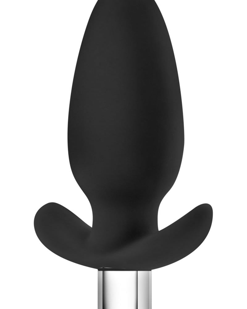 Luxe Little Thumper Multifuction Vibe Silicone Waterproof Black