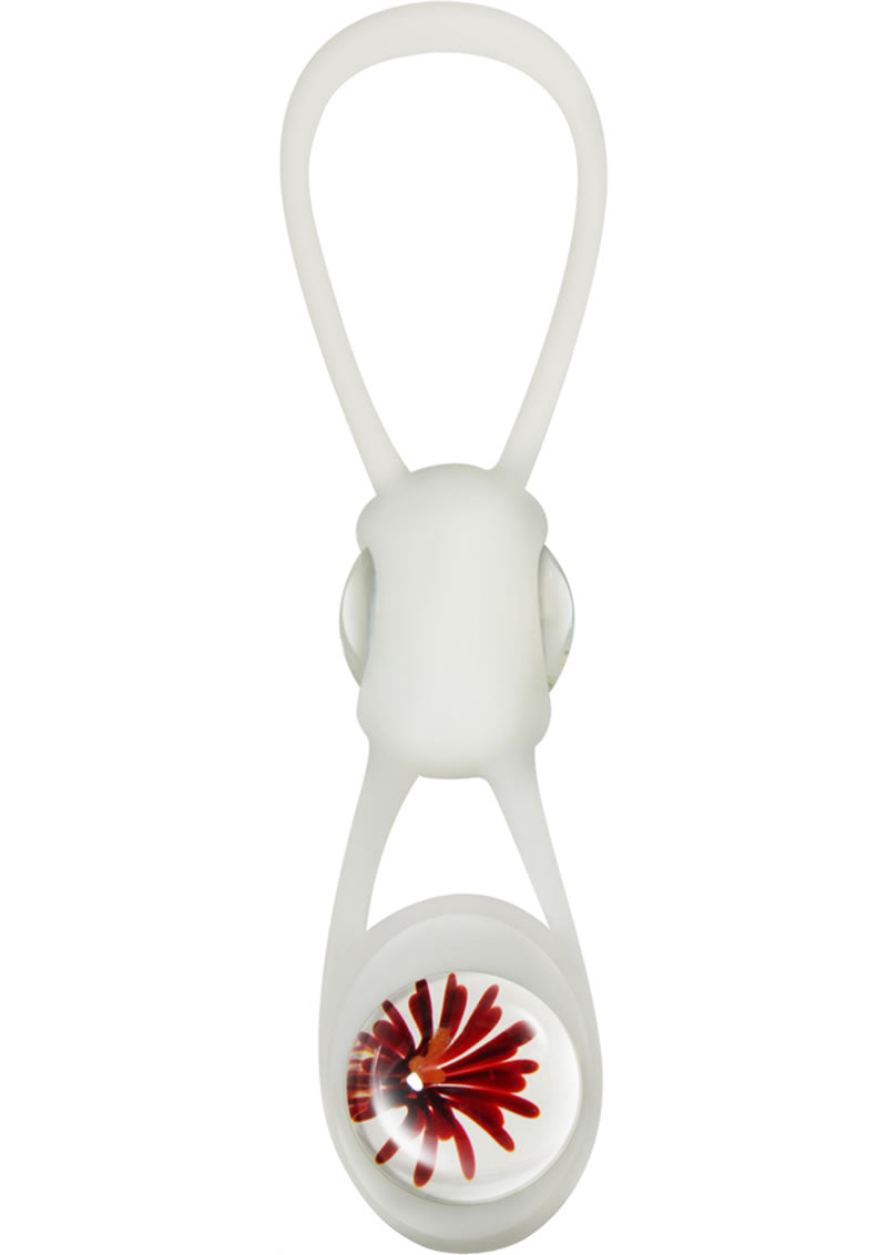 Bolas de Kegel de cristal Luxe Femina color blanco